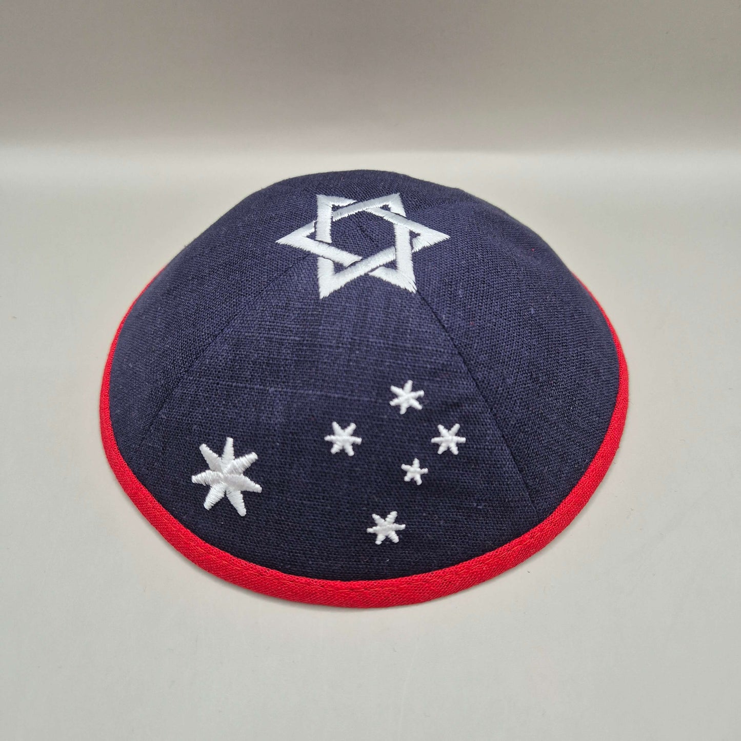 Unbreakable Spirit Kippah. Blue